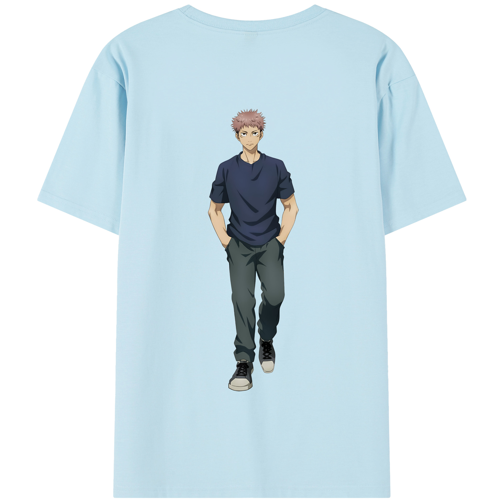 （画像用） 呪術廻戦 Jujutsu Kaisen 綿100％半袖Tシャツ（背面プリント）